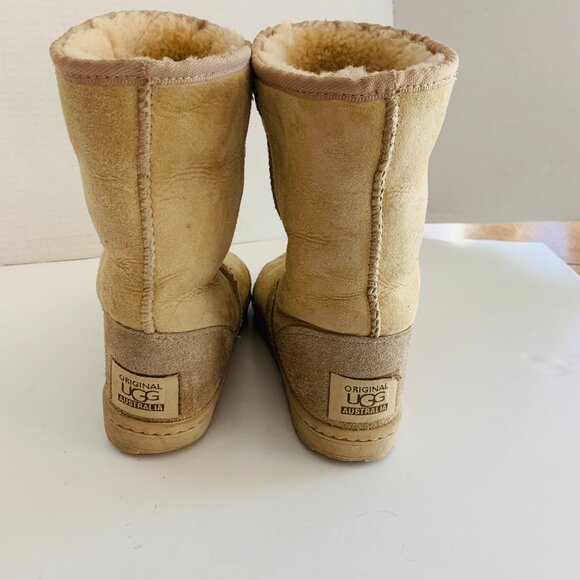 Men's UGG Australia CLASSIC SHORT 8" Shearling Boots Suede WEAR UP or DOWN - Picture 1 of 12